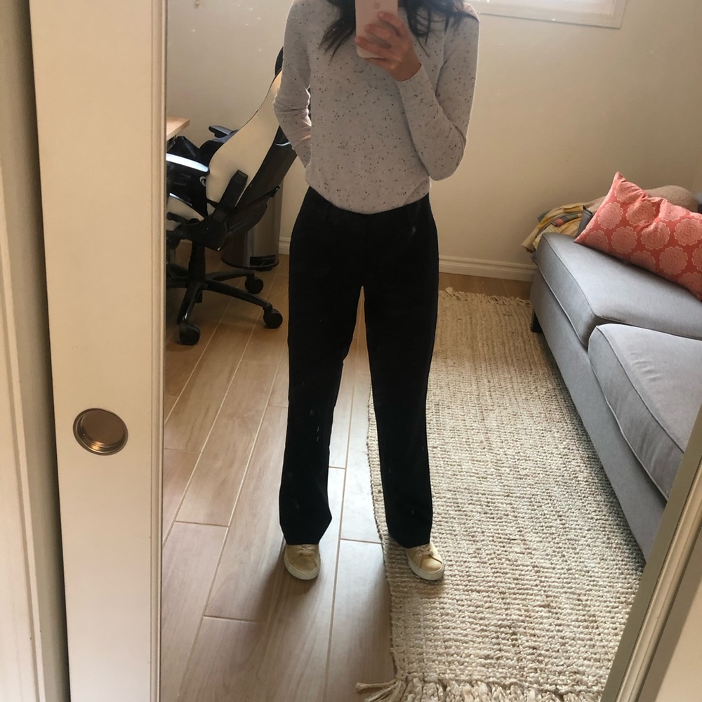 Black slacks